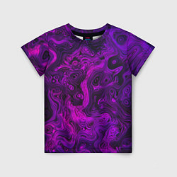 Детская футболка Abstract purple