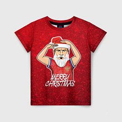 Детская футболка Новогодний Дзюба Russia