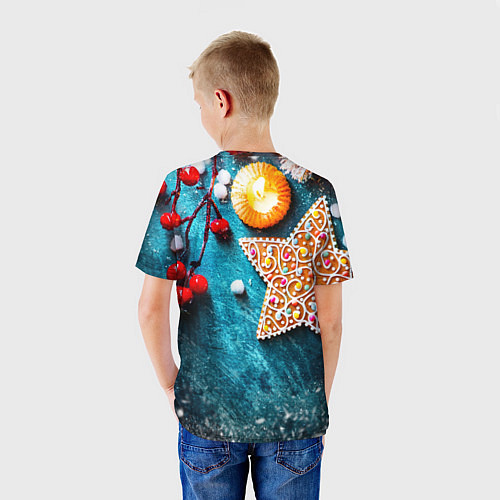 Детская футболка Brawl Stars новогодний / 3D-принт – фото 4