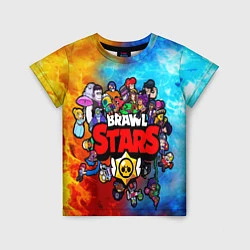 Детская футболка BrawlStars All heroes