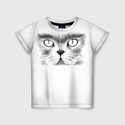 Детская футболка Моська кота