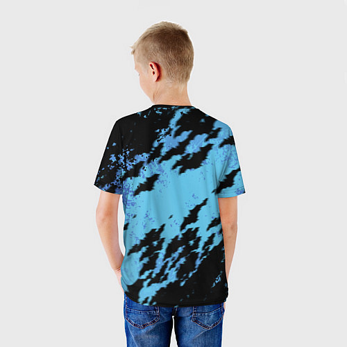 Детская футболка BRAWL STARS ОБОРОТЕНЬ LEON / 3D-принт – фото 4