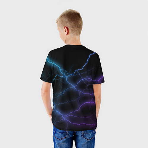 Детская футболка Brawl Stars LEON / 3D-принт – фото 4