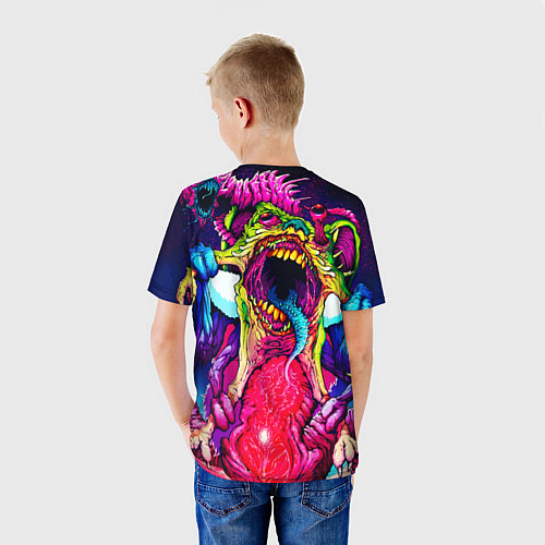 Детская футболка CS GO hyper beast IMBA / 3D-принт – фото 4