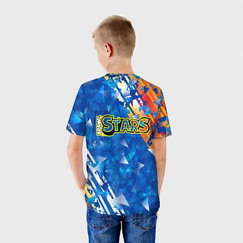 Детская футболка Brawl Stars leon sally / 3D-принт – фото 4