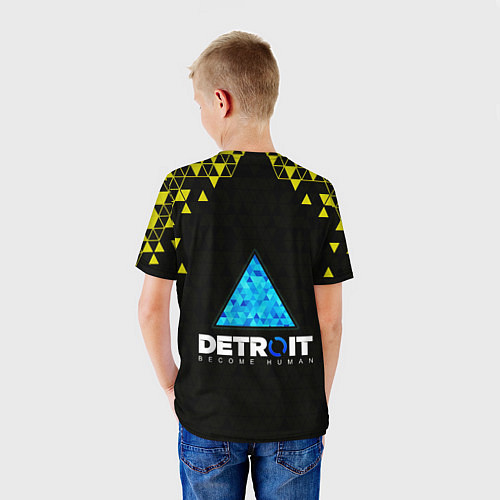 Детская футболка DETROIT: BECOME HUMAN / 3D-принт – фото 4