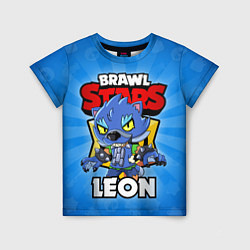 Детская футболка BRAWL STARS WEREWOLF LEON