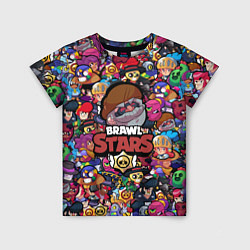Детская футболка BRAWL STARS Dinomike