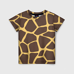 Детская футболка Окрас жирафа