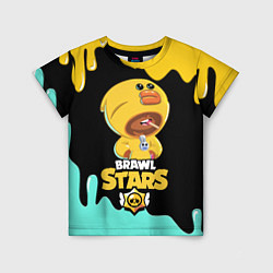 Футболка детская BRAWL STARS SALLY LEON, цвет: 3D-принт