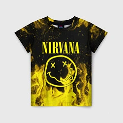 Футболка детская NIRVANA, цвет: 3D-принт