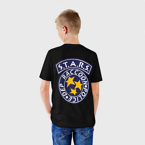 Детская футболка STARS НА СПИНЕ / 3D-принт – фото 4