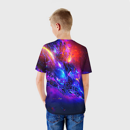 Детская футболка BRAWL STARS CROW / 3D-принт – фото 4