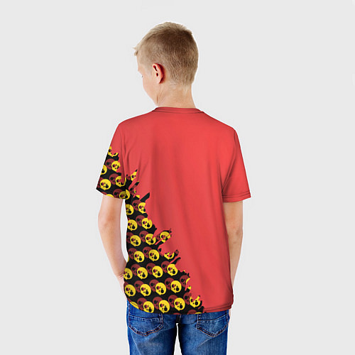 Детская футболка BRAWL STARS MAX / 3D-принт – фото 4