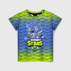 Детская футболка BRAWL STARS LEON ОБОРОТЕНЬ