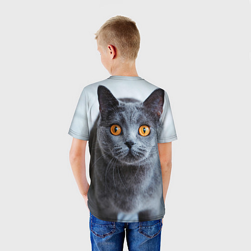 Детская футболка Кис-Кис / 3D-принт – фото 4