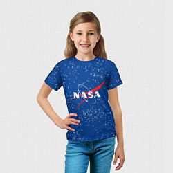 Футболка детская NASA, цвет: 3D-принт — фото 2