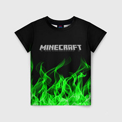 Детская футболка MINECRAFT FIRE