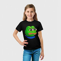 Футболка детская Frog, цвет: 3D-принт — фото 2