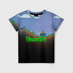 Детская футболка Terraria game