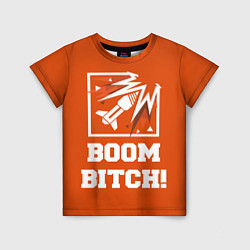 Детская футболка Boom Bitch!