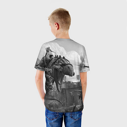 Детская футболка Ark Survival Evolved / 3D-принт – фото 4