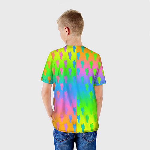 Детская футболка BILLIE EILISH / 3D-принт – фото 4