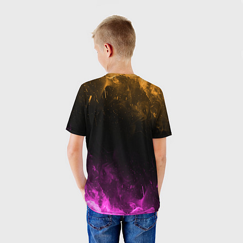 Детская футболка Brawl Stars Sandy / 3D-принт – фото 4