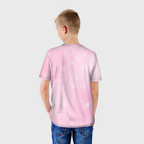 Детская футболка Влюбленные коровы / 3D-принт – фото 4