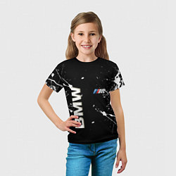 Футболка детская BMW, цвет: 3D-принт — фото 2