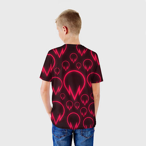Детская футболка Brawl Stars Red Wizard Barley / 3D-принт – фото 4