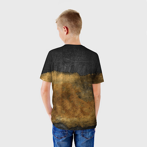 Детская футболка Tanks are not afraid mud / 3D-принт – фото 4