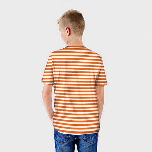 Детская футболка Тельняшка МЧС / 3D-принт – фото 4