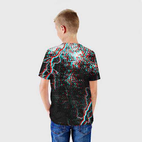 Детская футболка APEX LEGENDS GLITCH / 3D-принт – фото 4