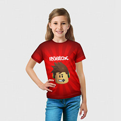 Футболка детская ROBLOX, цвет: 3D-принт — фото 2