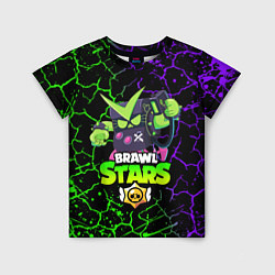 Футболка детская BRAWL STARS VIRUS 8-BIT, цвет: 3D-принт