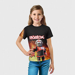 Футболка детская ROBLOX, цвет: 3D-принт — фото 2