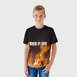 Футболка детская FREE FIRE, цвет: 3D-принт — фото 2
