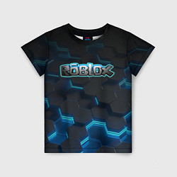 Футболка детская Roblox Neon Hex, цвет: 3D-принт
