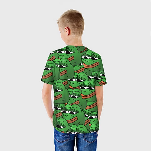 Детская футболка Pepe The Frog / 3D-принт – фото 4