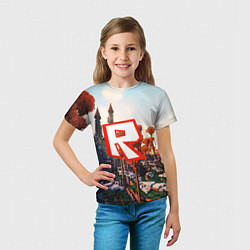 Футболка детская ROBLOX GAME, цвет: 3D-принт — фото 2