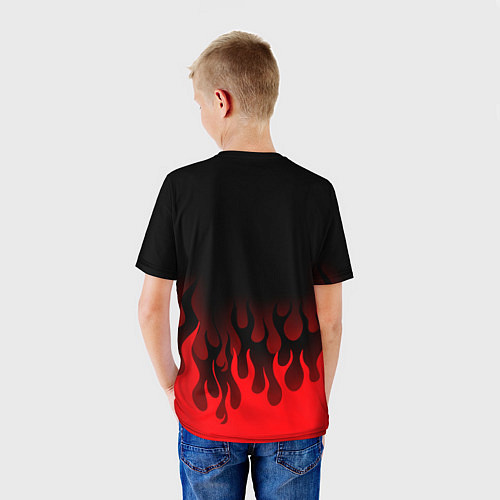 Детская футболка ЕГОР КРИД / 3D-принт – фото 4