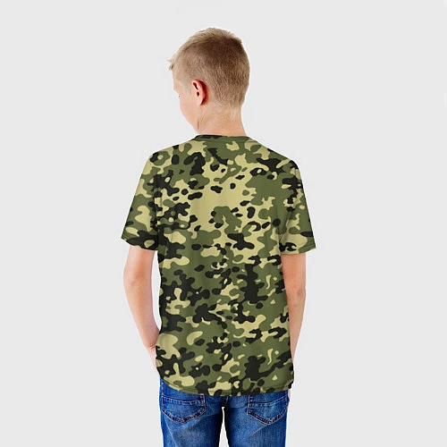 Детская футболка Войска связи / 3D-принт – фото 4
