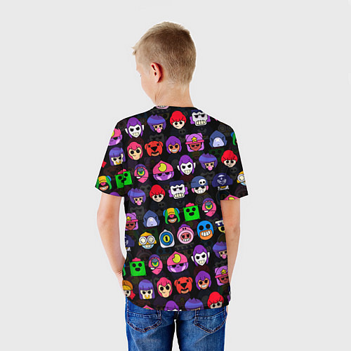 Детская футболка BRAWL STARS SANDY / 3D-принт – фото 4