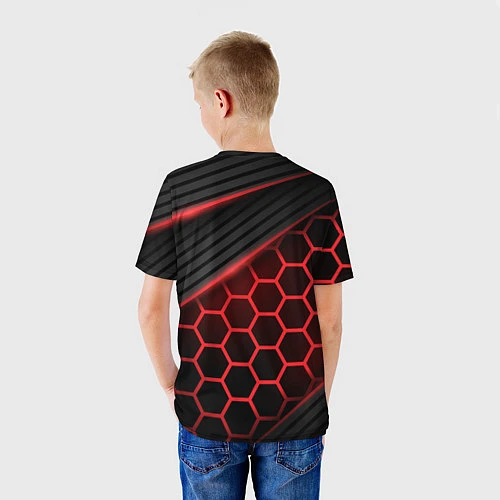 Детская футболка PORSCHE / 3D-принт – фото 4
