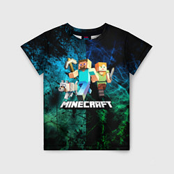 Детская футболка Minecraft Майнкрафт