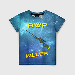 Детская футболка AWP killer