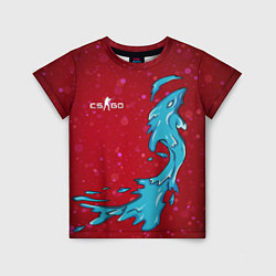 Детская футболка CS GO Water Elemental