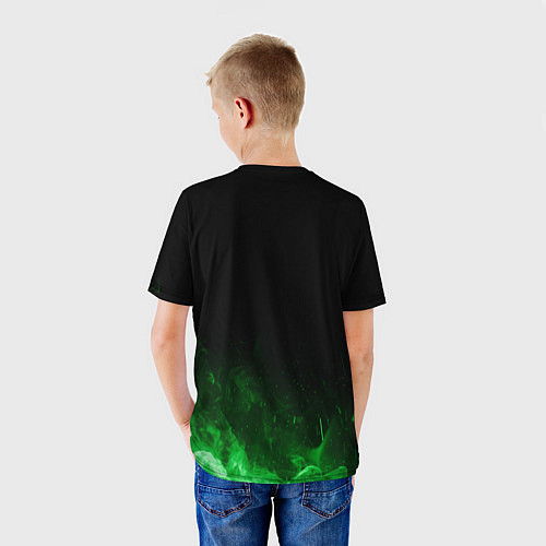 Детская футболка Brawl stars SPIKE / 3D-принт – фото 4