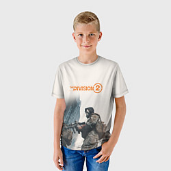 Футболка детская The Division 2 Military, цвет: 3D-принт — фото 2